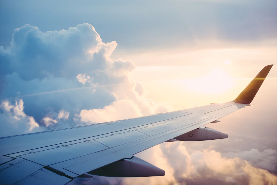 Por avión